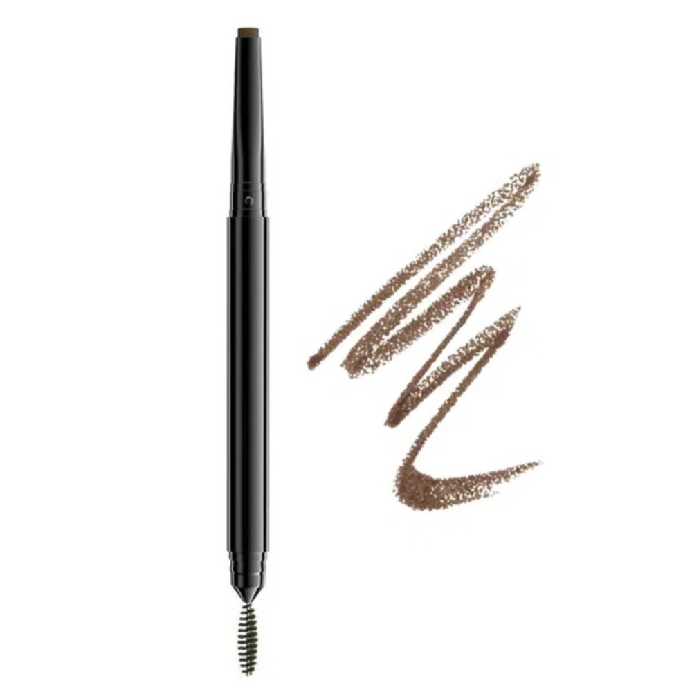 NYX Professional Makeup Precision Brow Pencil Espresso Dual-Ended Vegan Eyebrow
